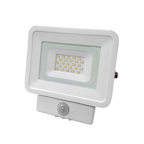Faretto LED con Sensore di Movimento - Bianco