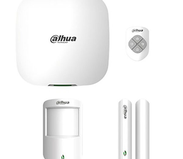 Dahua Kit antifurto wireless 2G, centrale + rilevatore + contatto magnetico + telecomando